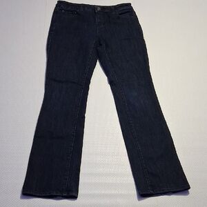 DKNY Midnight Blue Wide Leg Jeans